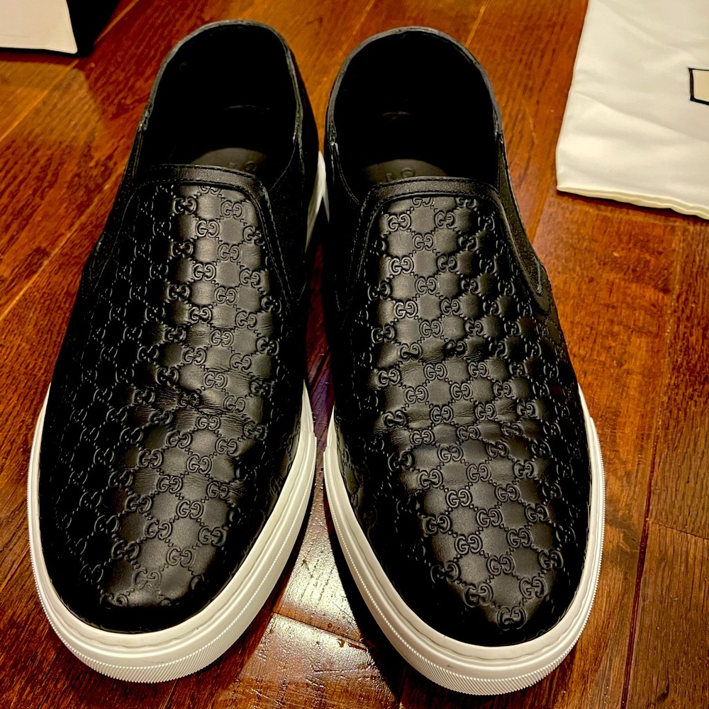 Authentic microGG Gucci Slip-on Sneaker